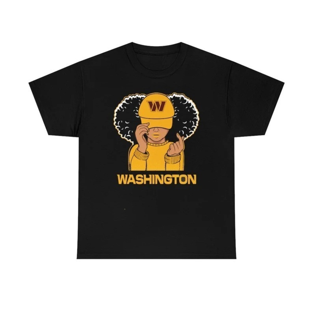 Washington Commanders Girl Unisex Heavy Cotton Tee